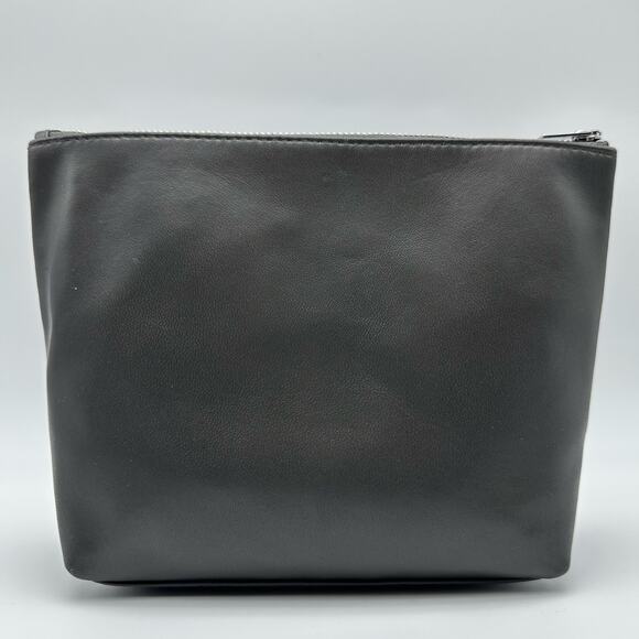 NWT Theory Dark Sojourn Washed Leather Pouch/Clutch